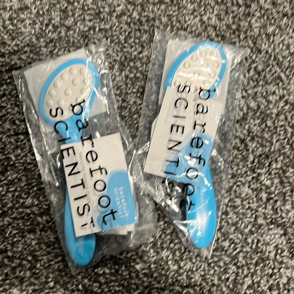 New in packaging, barefoot scientist